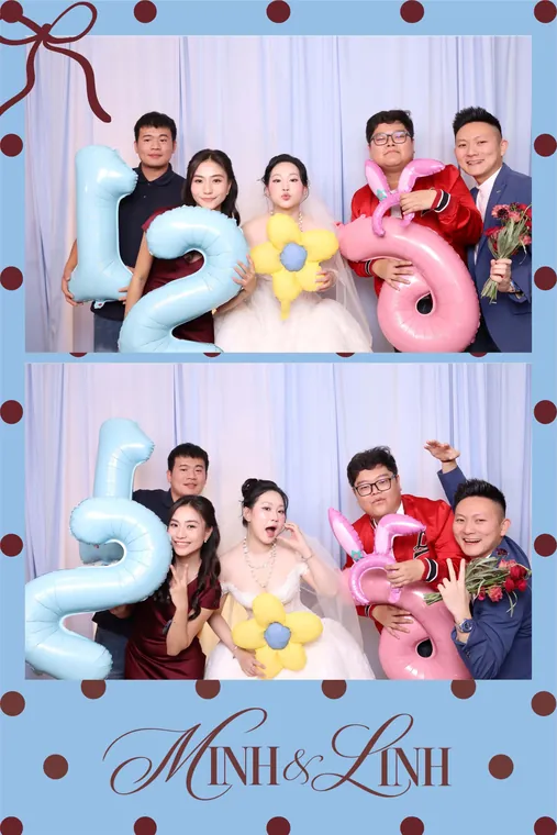 Ảnh in tại tiệc cưới ở Sheraton