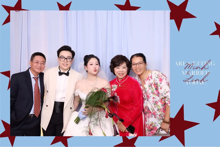 Ảnh in tại tiệc cưới ở Sheraton